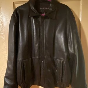 Anne Klein Black Leather Jacket